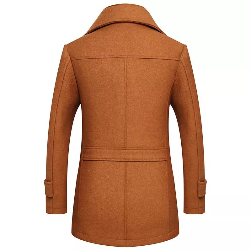 Men's Double Collar Coat