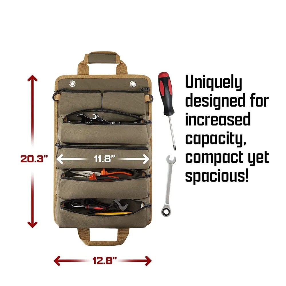Tool Roll Bag Organizers