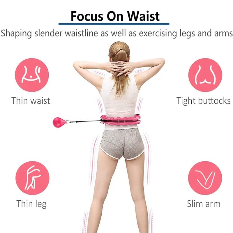 Smart Hula Hoop Home Weight- Loss Training Fast fat burning!