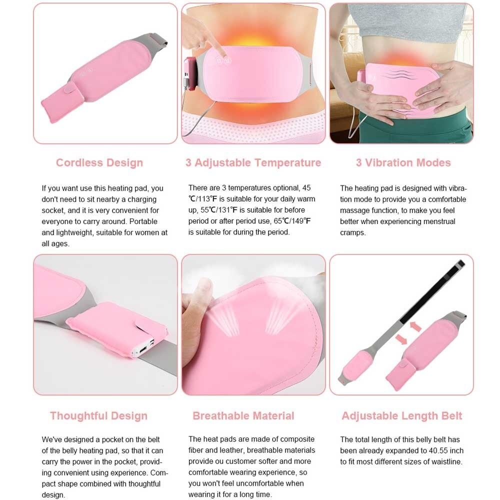 Graphene Heating Acupoint Massaging Belt