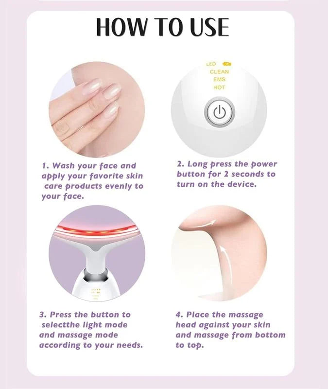 Lifting And Firming Facial Massage Device