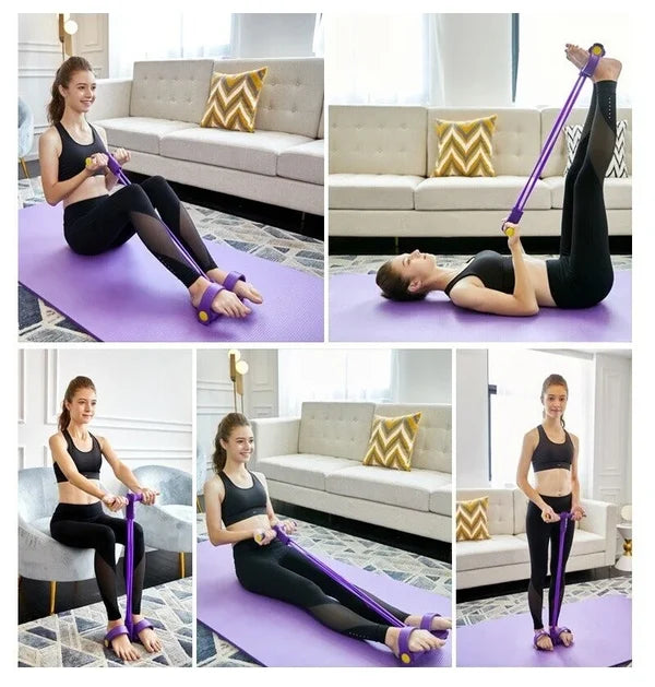 Multifunctional Pedal Resistance Elastic sit-up Bands