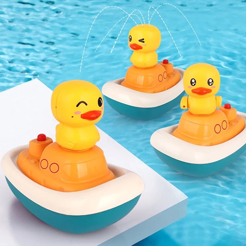 Electric Duck Baby Shower Water Toy