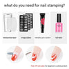 Nailtip styling Nail Art Jelly Stamp