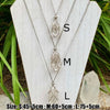 Crystal Stone Holder Necklace