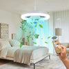 LED Swing Head Fan Light