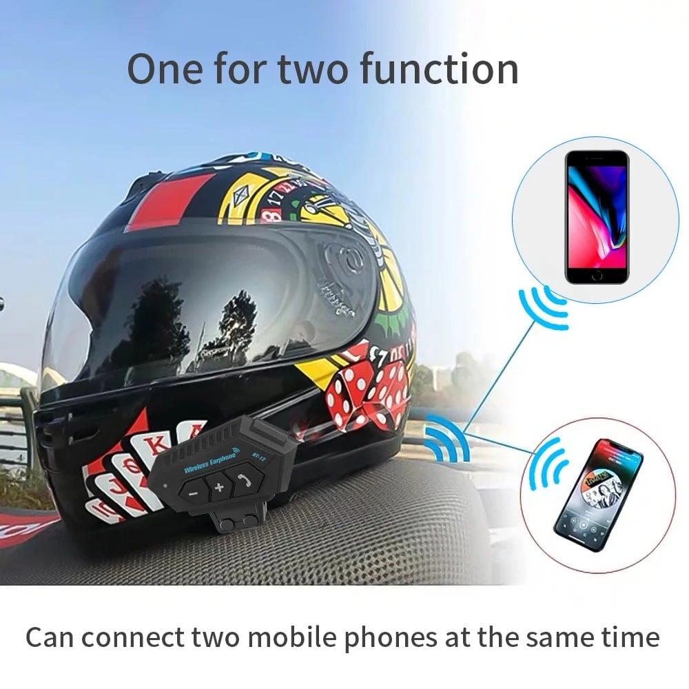 Motorcycle Helmet Bluetooth Headset