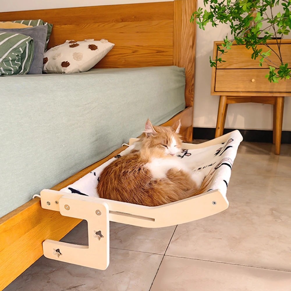 Wooden Pet Cat Hammock