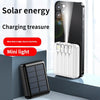 Slim Solar Charging Power Bank