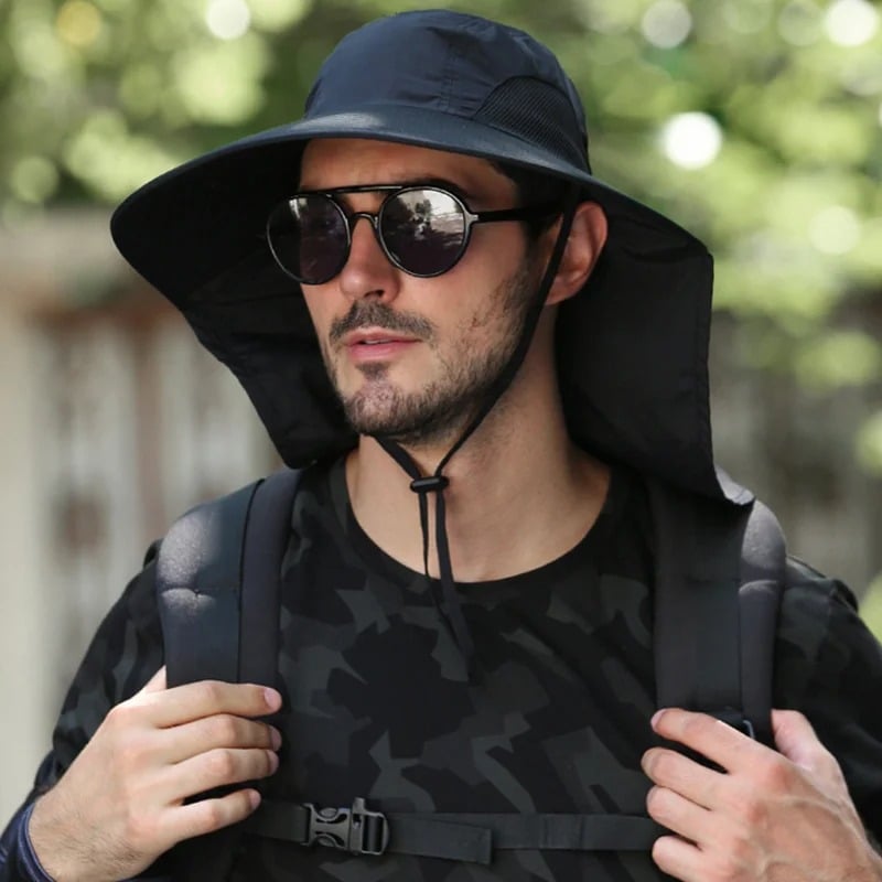 All-Round Protective Outdoor Fisherman Hat
