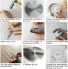 3D Wall Decal Decorative Clock