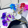Crystal Rose with Love Stand