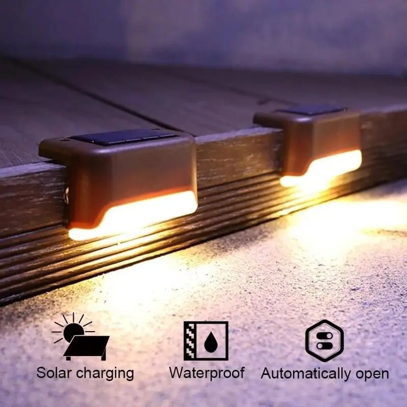 Outdoor LED Solar Lamp -4PCS