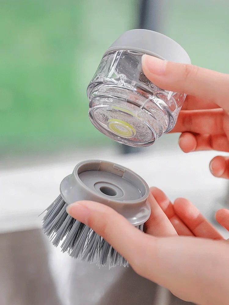 Multifunctional Pressing Cleaning Brush