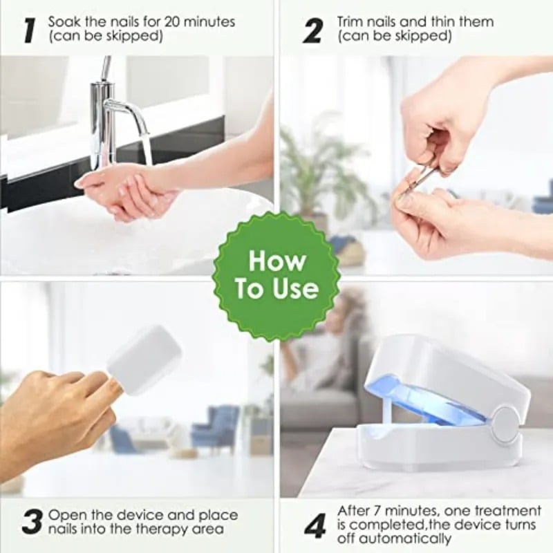 Light Therapy Device For Toenail Diseases