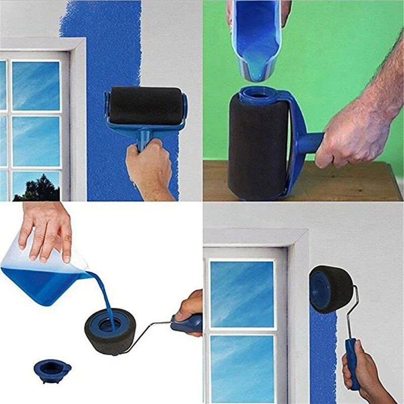 Paint Roller Brush Painting Handle Tool