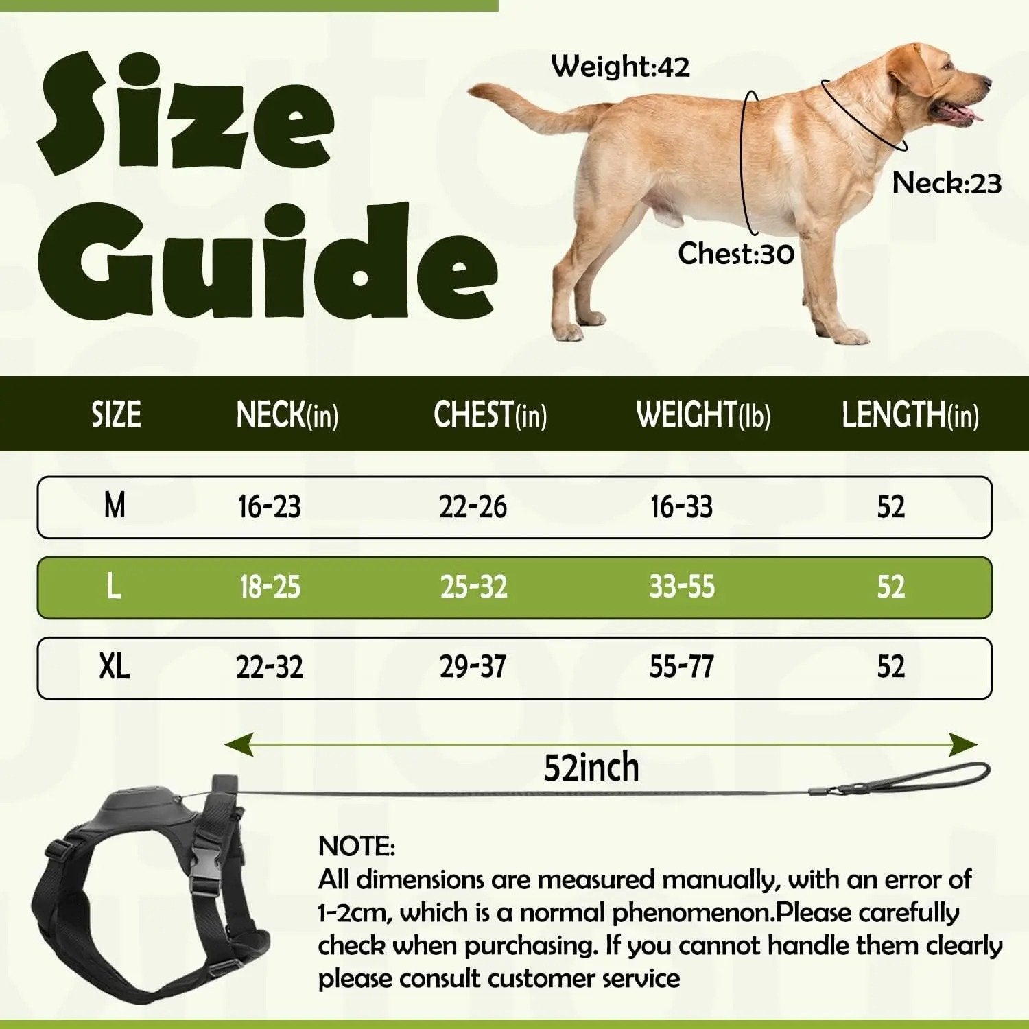 Dog Harness and Retractable Leash Set All-in-One