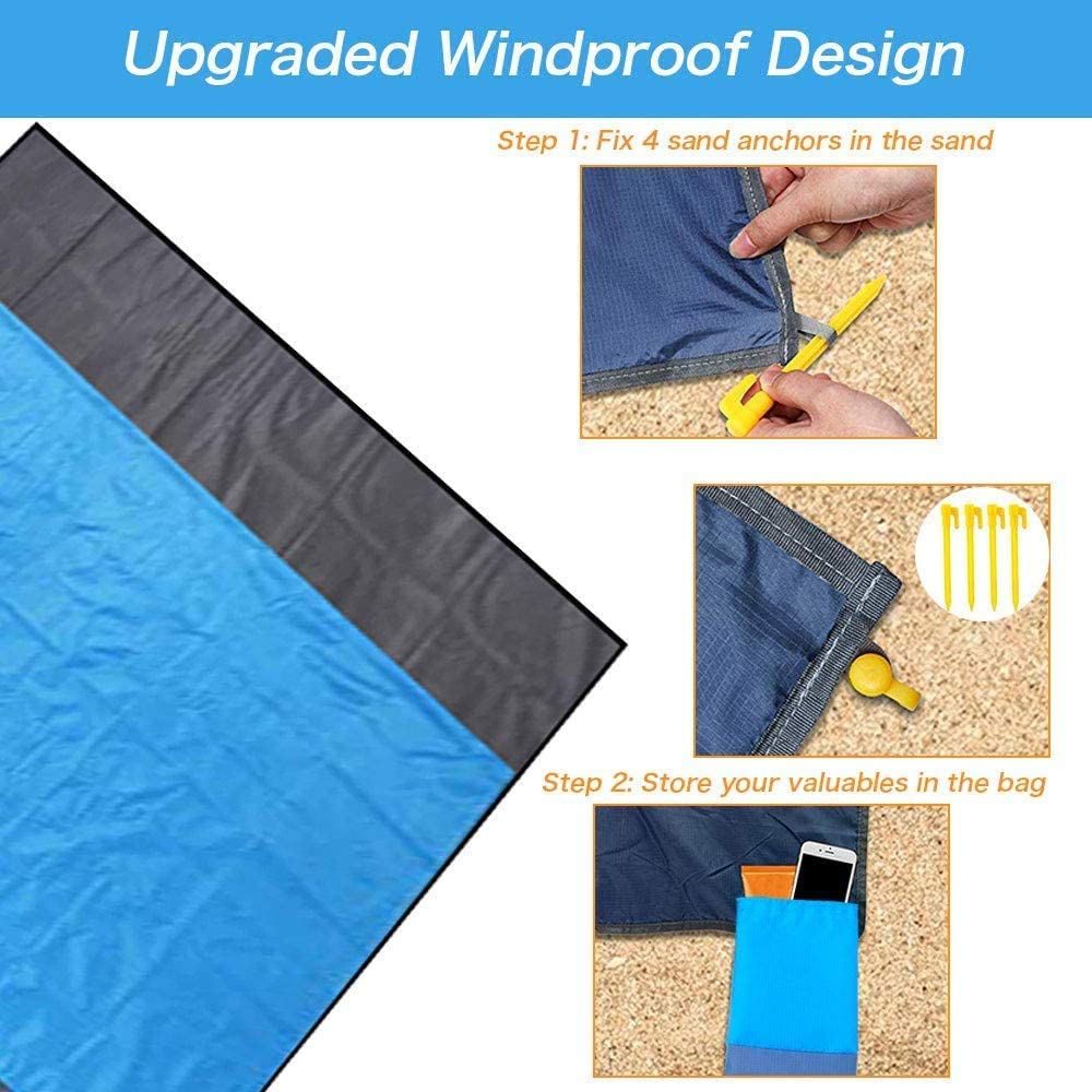 Lightweight Sand Free Beach Mat