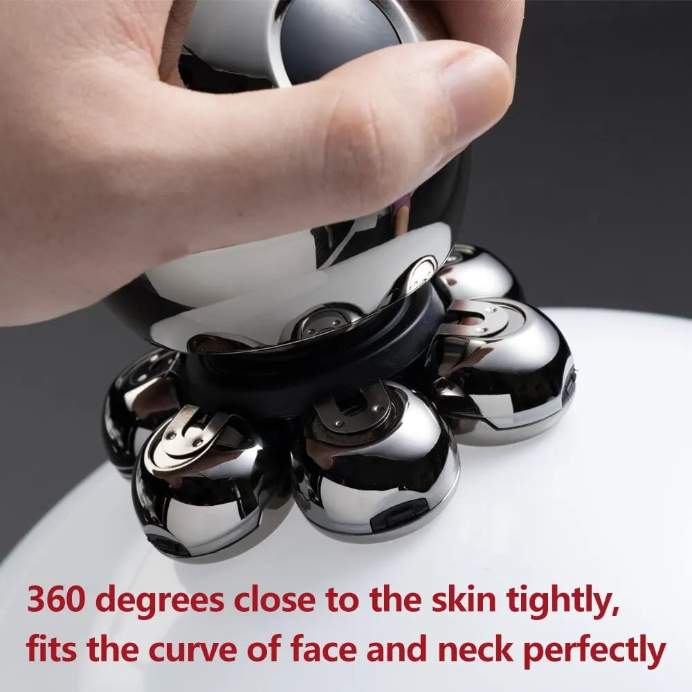 7D Floating Electric Head Shaver