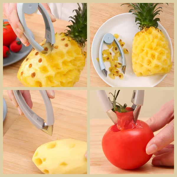 Multifunctional Pineapple Eye Remover Fruit Peeler