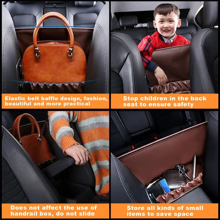 Car Multi Pocket Storage Organizer With Handbag Holder