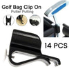 Golf Club Organizer Putter Clamp Clips (14 Pcs)