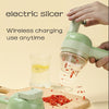 4 IN 1 HANDHELD ELECTRIC VEGETABLE CUTTER SET