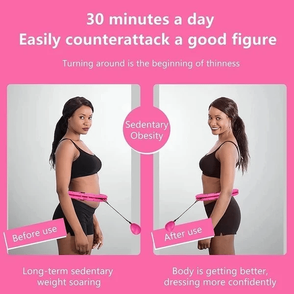 Smart Hula Hoop Home Weight- Loss Training Fast fat burning!