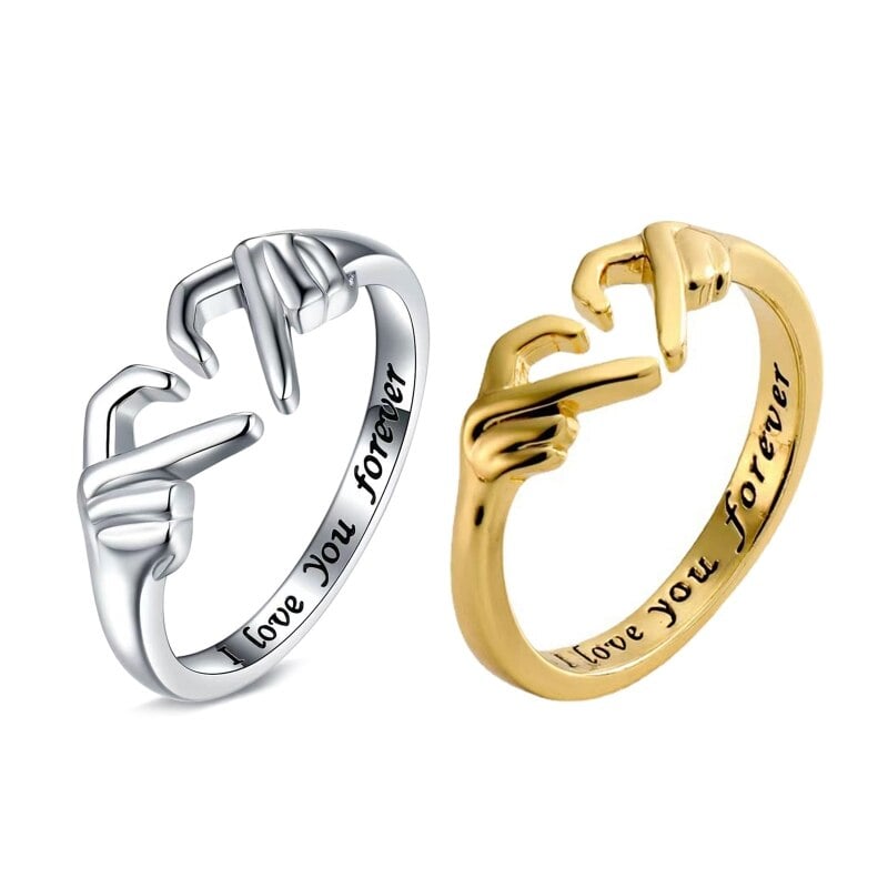 ‘I Love You Forever’ Heart Ring