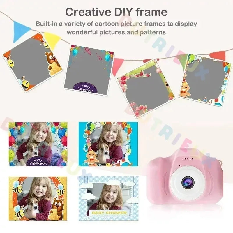 Kids Digital Mini DSLR Camera