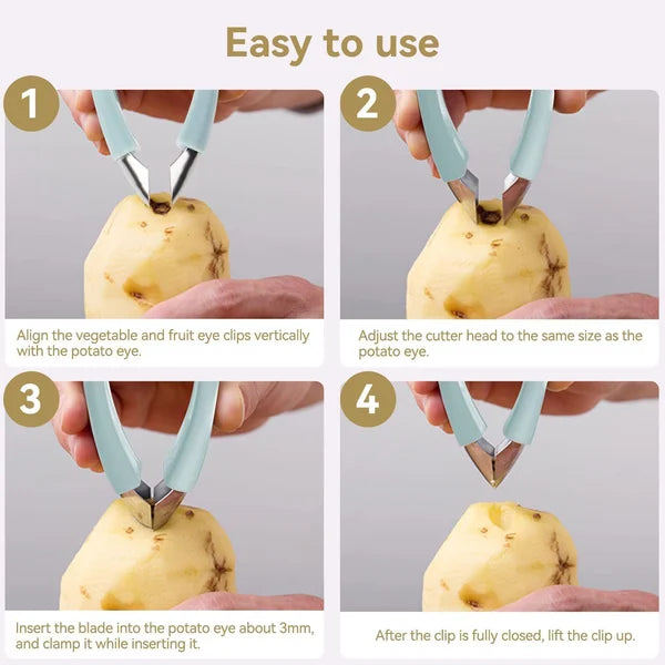Multifunctional Pineapple Eye Remover Fruit Peeler