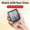 Slim Solar Charging Power Bank
