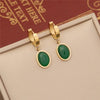 Emerald Necklace Earrings Bracelet