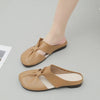 Cut Out Design Flat Mules