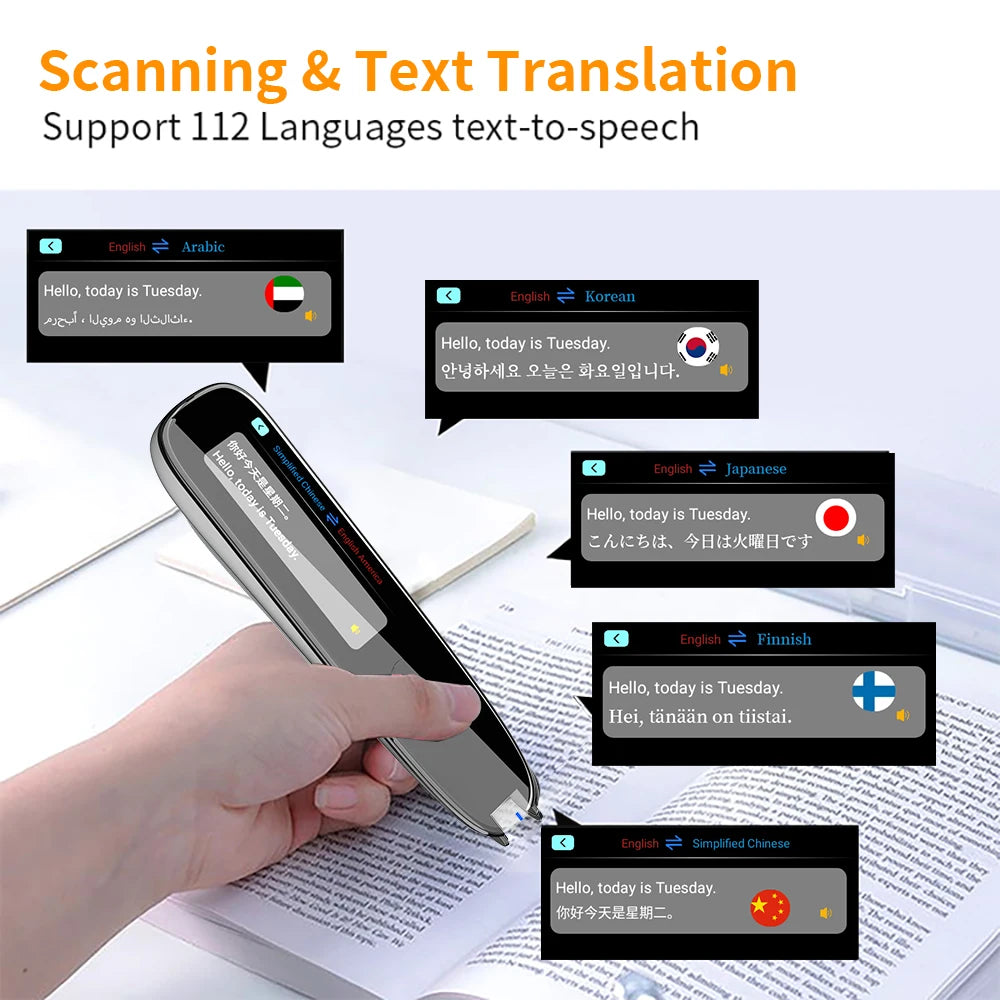 Translation Scanning Reading Pen
