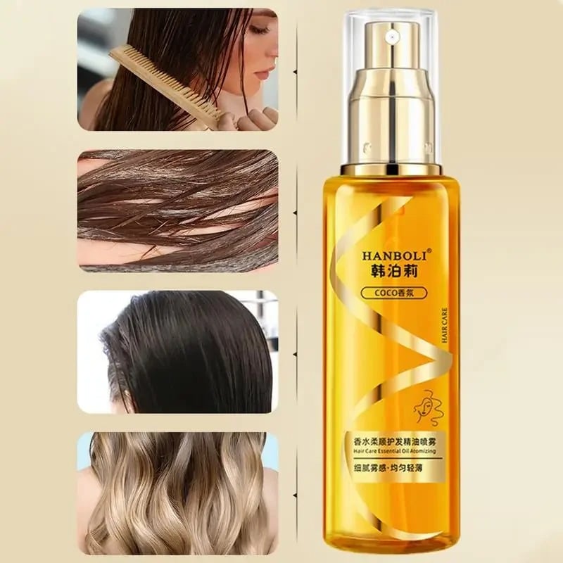 Moisturizing & Strengthening Silky Hair Oil