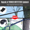 Portable Parachute Leisure Travel Hammock