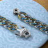Nine-eyed Dzi Bead Bracelet