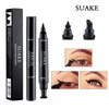 2 In 1 Liquid Waterproof Eyeliner Stamp Pen
