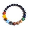 Solar System Planet Themed Natural Stone Bracelet