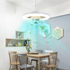 LED Swing Head Fan Light