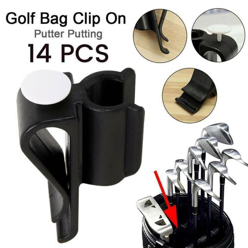 Golf Club Organizer Putter Clamp Clips (14 Pcs)