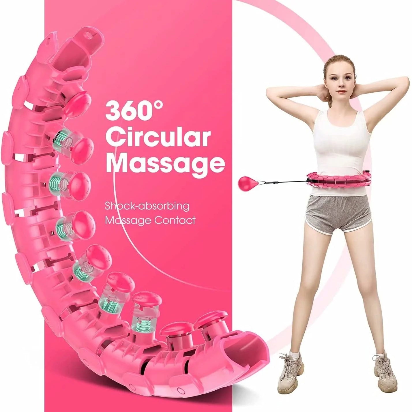 Smart Hula Hoop Home Weight- Loss Training Fast fat burning!