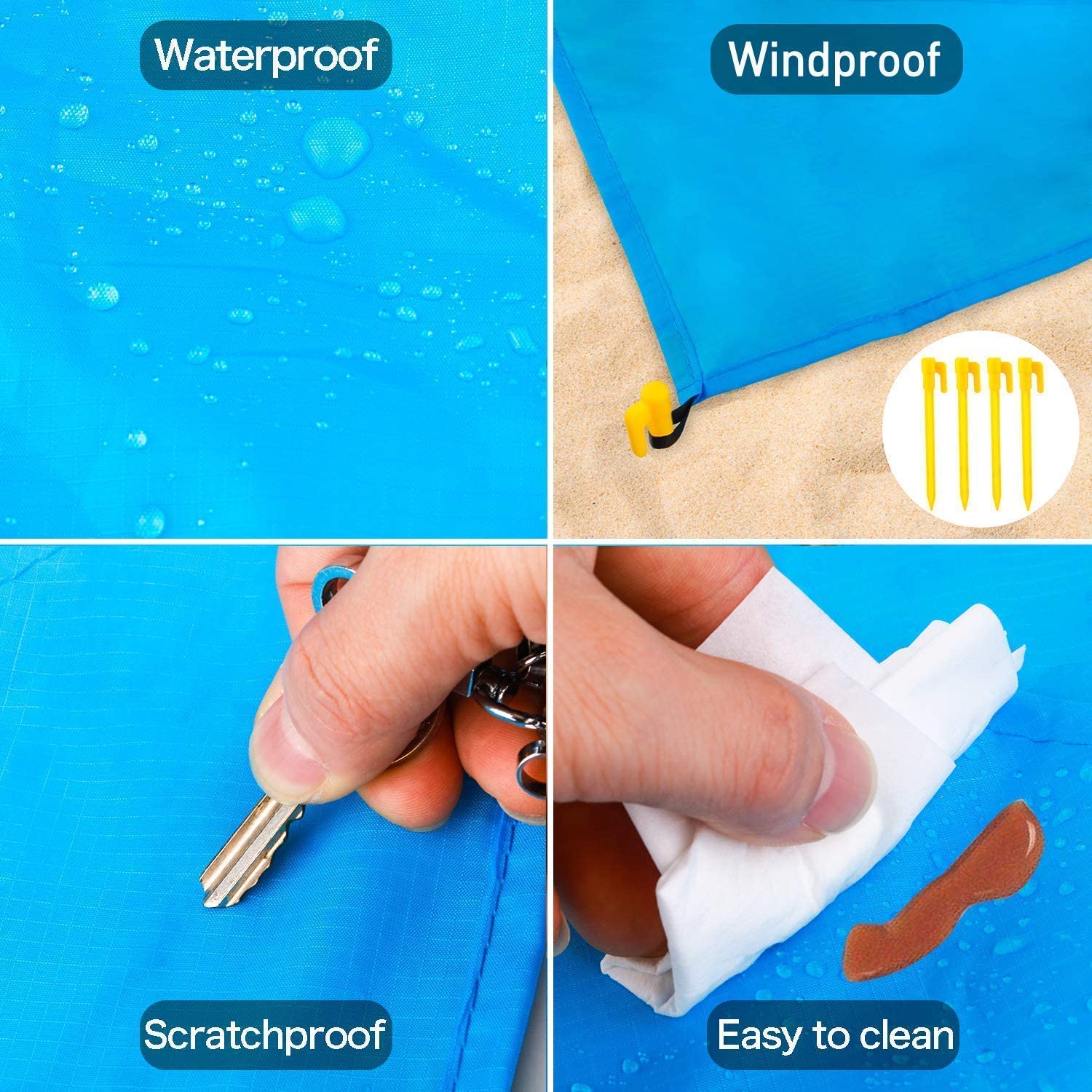 Lightweight Sand Free Beach Mat