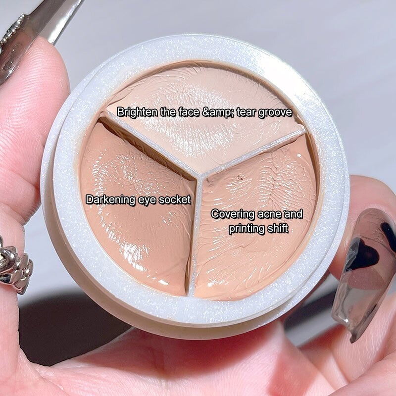 Tri-Color Concealer Palette