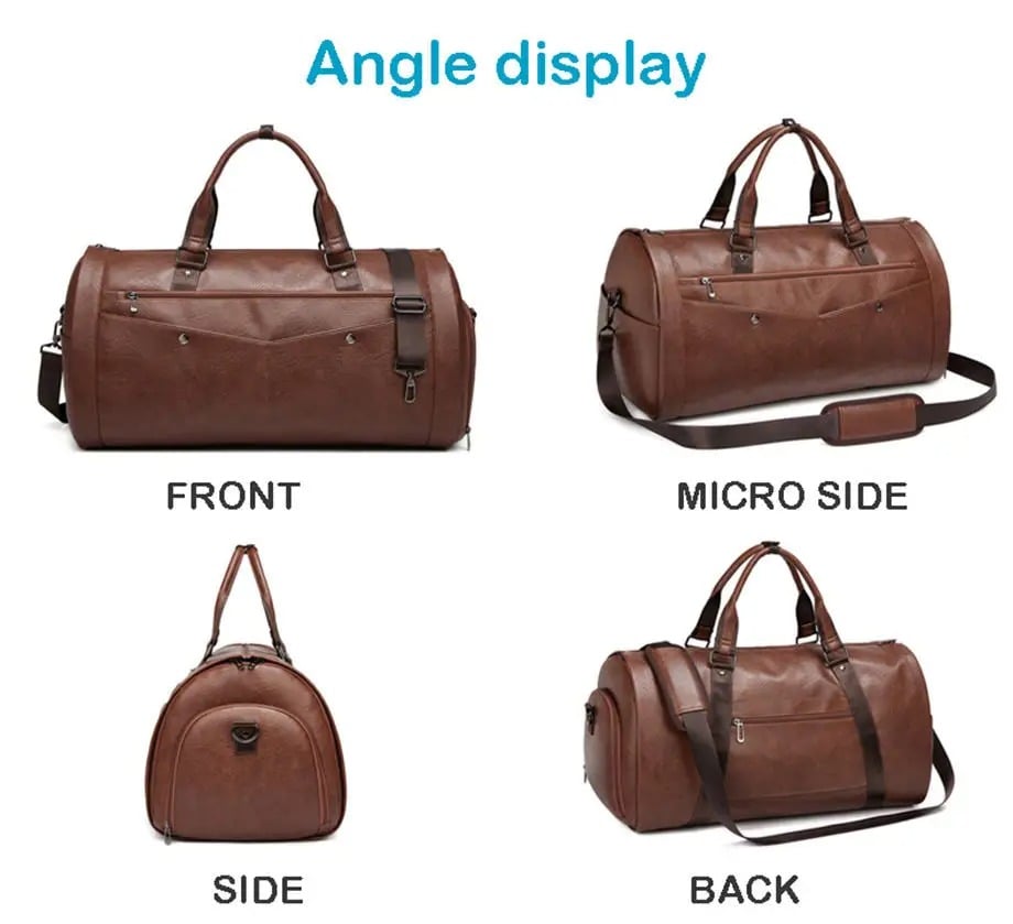 THE CONVERTIBLE DUFFLE GARMENT LUGGAGE