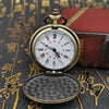To My Son Quartz Pocket Chain Watch