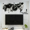 ART MAP MINIMALISTISCHE WAND UHR