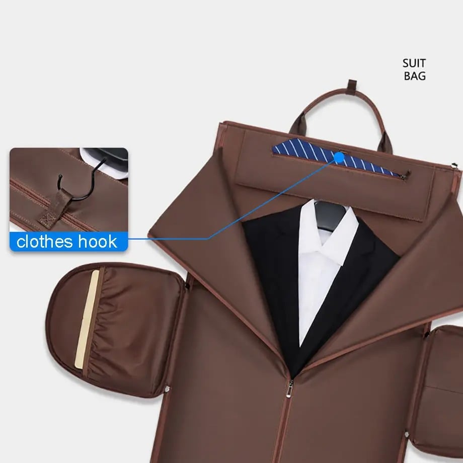 THE CONVERTIBLE DUFFLE GARMENT LUGGAGE