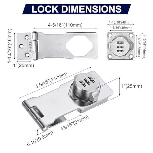 Anti-theft Cabinet Password Locks